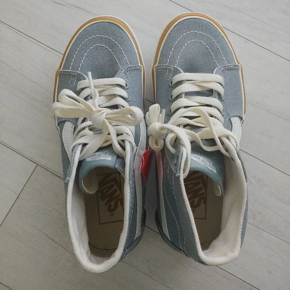 VANS NEW Old Skool Stacked Platform High Tops - Picture 11 of 16